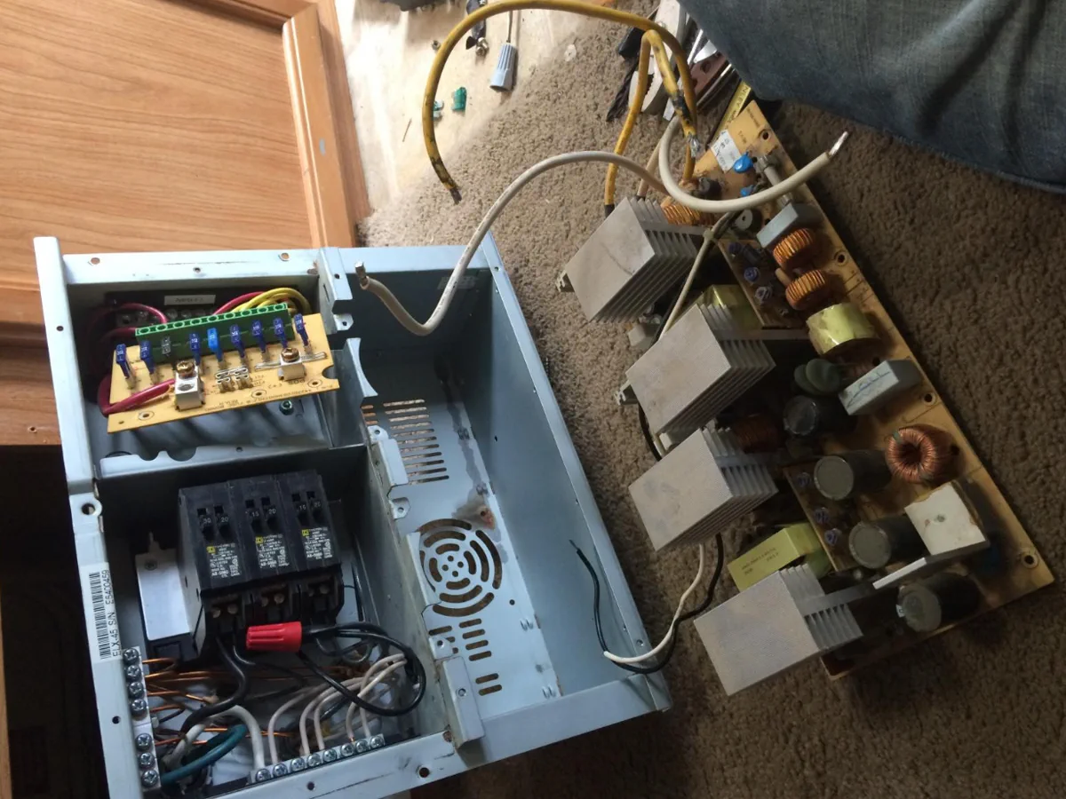 RV electrical panel repair and circuit breaker replacement in Broward County Florida