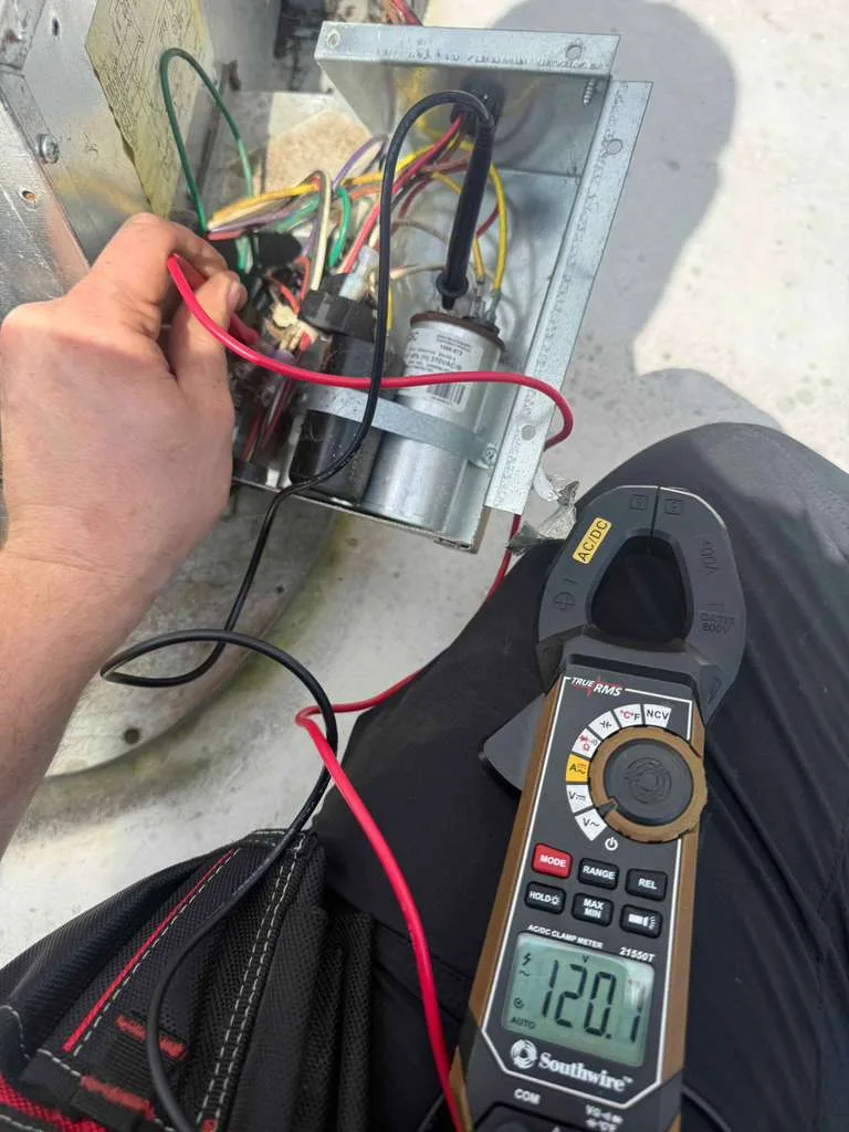 Dometic RV AC troubleshooting and capacitor replacement in Coral Springs Florida