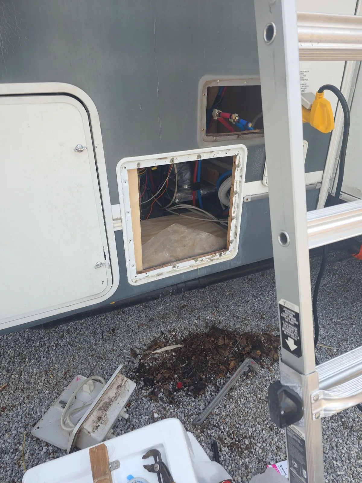 RV water heater replacement and plumbing service at Quiet Waters Park Deerfield Beach FL
