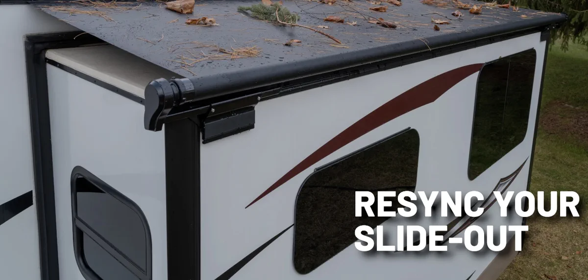 RV slide-out seal repair in Fort Lauderdale FL - replacing cracked EPDM wiper seal on travel trailer slide room at Broward County campground