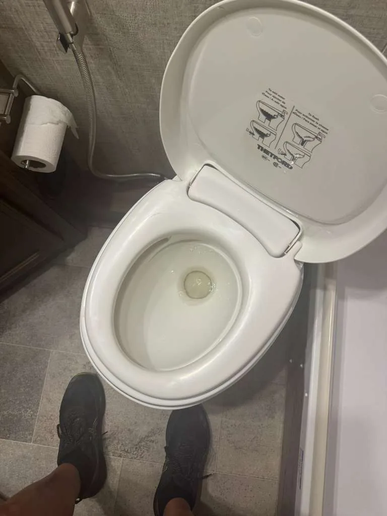 RV toilet repair and replacement in Fort Lauderdale Florida - Thetford and Dometic RV toilet seal and flush valve service by certified mobile technician